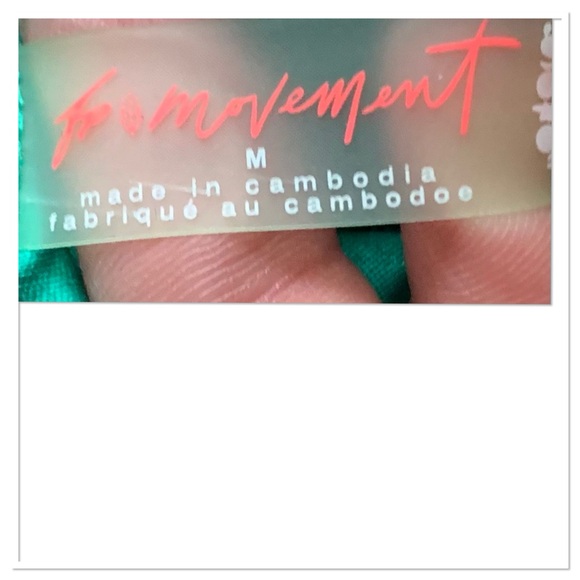 Free People Movement Get Your Flirt On Shortsie In Sport Green Size Medium - Picture 6 of 8